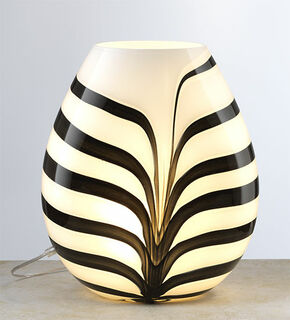 Table lamp "Zebra", glass