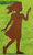 Tuinornament / silhouet "Greta"