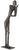 Skulptur "To Blow", Bronze