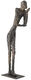 Skulptur "To Blow", Bronze von Ann Vrielinck