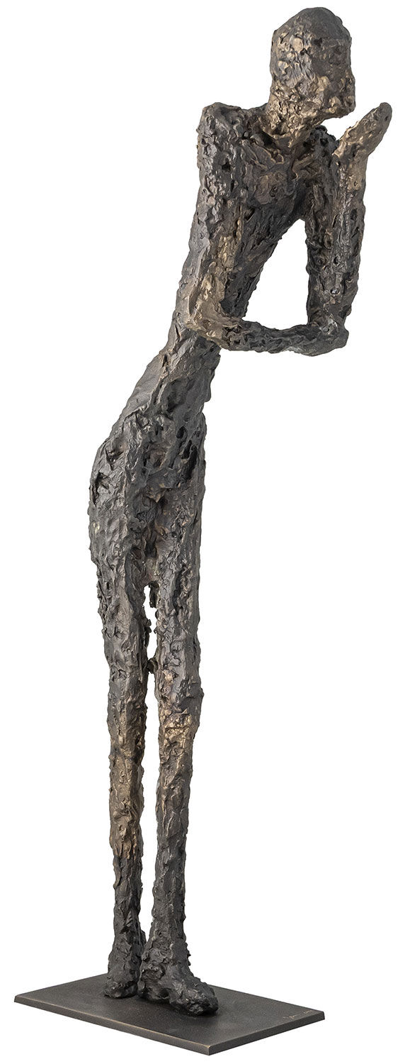 Skulptur "To Blow", Bronze von Ann Vrielinck