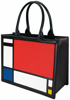 Håndtaske "Komposition II" von Piet Mondrian