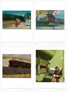 Artist calendar 2023 by Edward Hopper