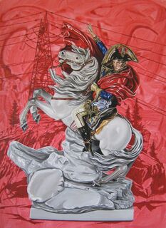 Picture "Electric Empire" (2018) (Unique piece) by Andreas Amrhein