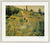 Picture "A Path through the Meadows" (1876/77), framed