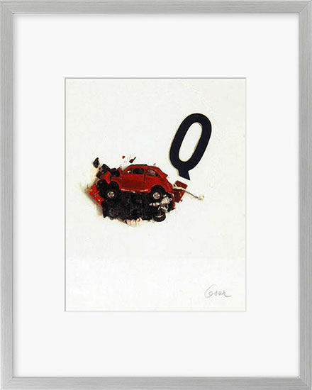 Picture "La lettera Q", framed by César