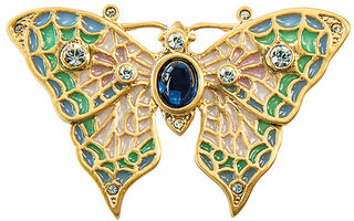 Art Nouveau brooch "Butterfly"