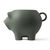 Tavolino "Sidepig olivegreen" (per uso interno ed esterno) – progettato da Timo Keultjes e Diederik Dam