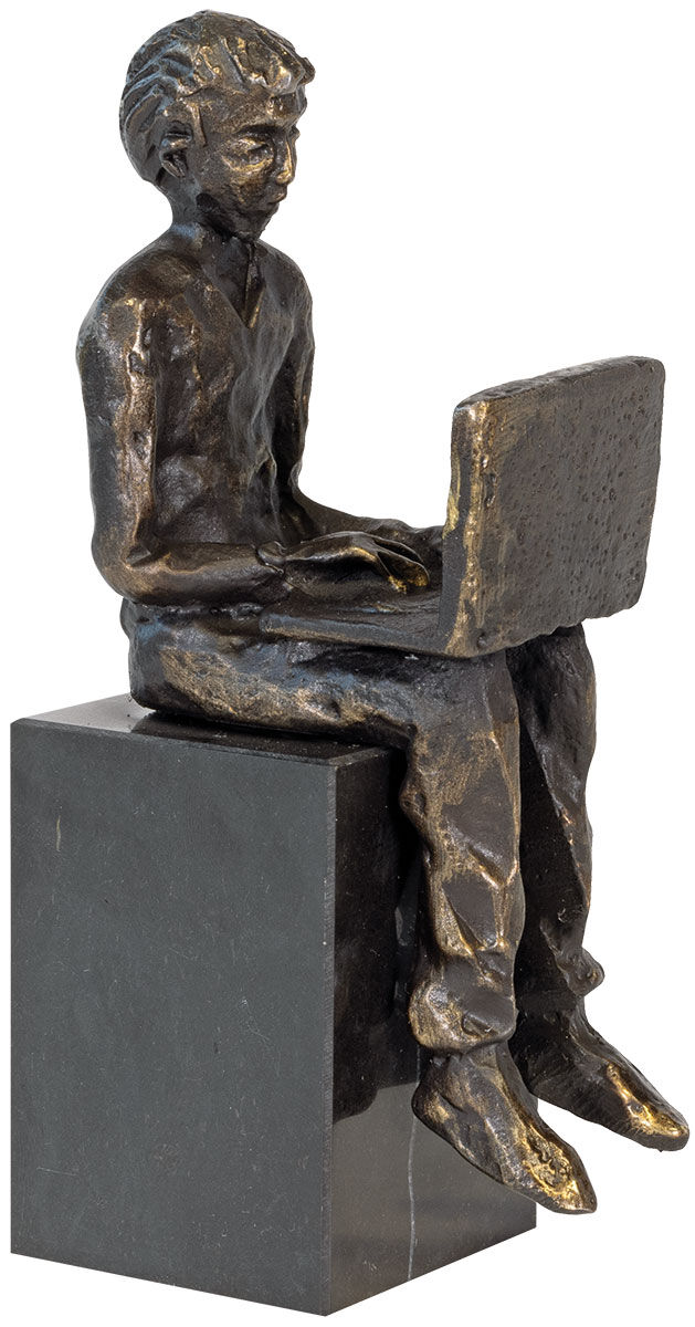 Skulptur "Happy at Work" von Gerard