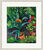Beeld "Bloemen in de tuin, Clivia en Pelargoniums" (1911), ingelijst