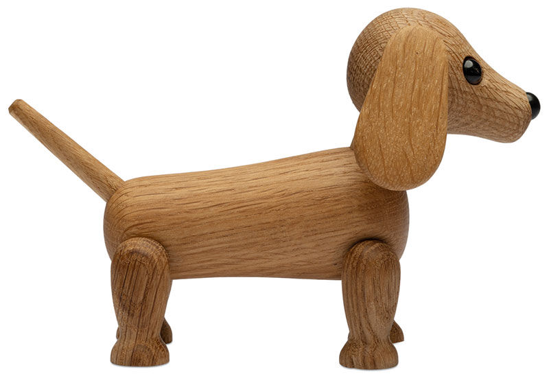 Wooden figure "Dachshund Amigo" by Spring Copenhagen