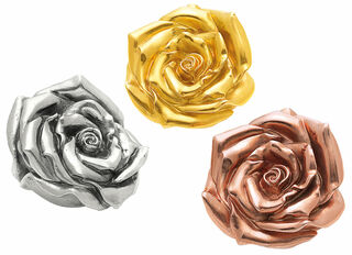 Set of 3 sculptures "Rose" (2012)