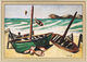Tableau "Paysage côtier avec ballon" (1932), encadré de Max Beckmann