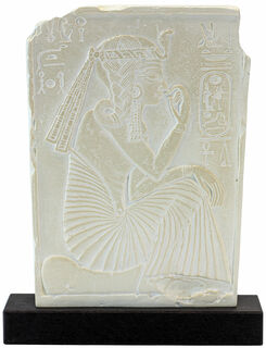 Reliefskulptur "Ramses II. als Königsknabe", Kunstguss