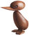 Figurine en bois "Duck" - Design Hans Bolling
