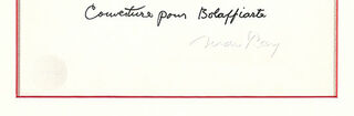 Billede "Bogstavet R", indrammet von Man Ray