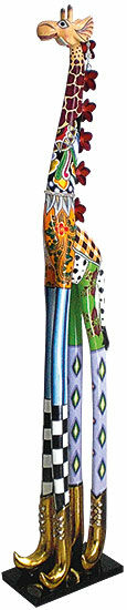 Giraf "Roxanna Deluxe", håndmalet von Tom's Drag