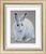 Picture "Snow Hare", framed
