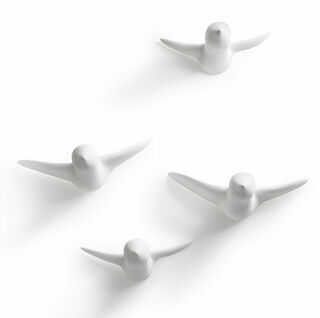 Deko-Objekte "Flying Birds", 4er-Set