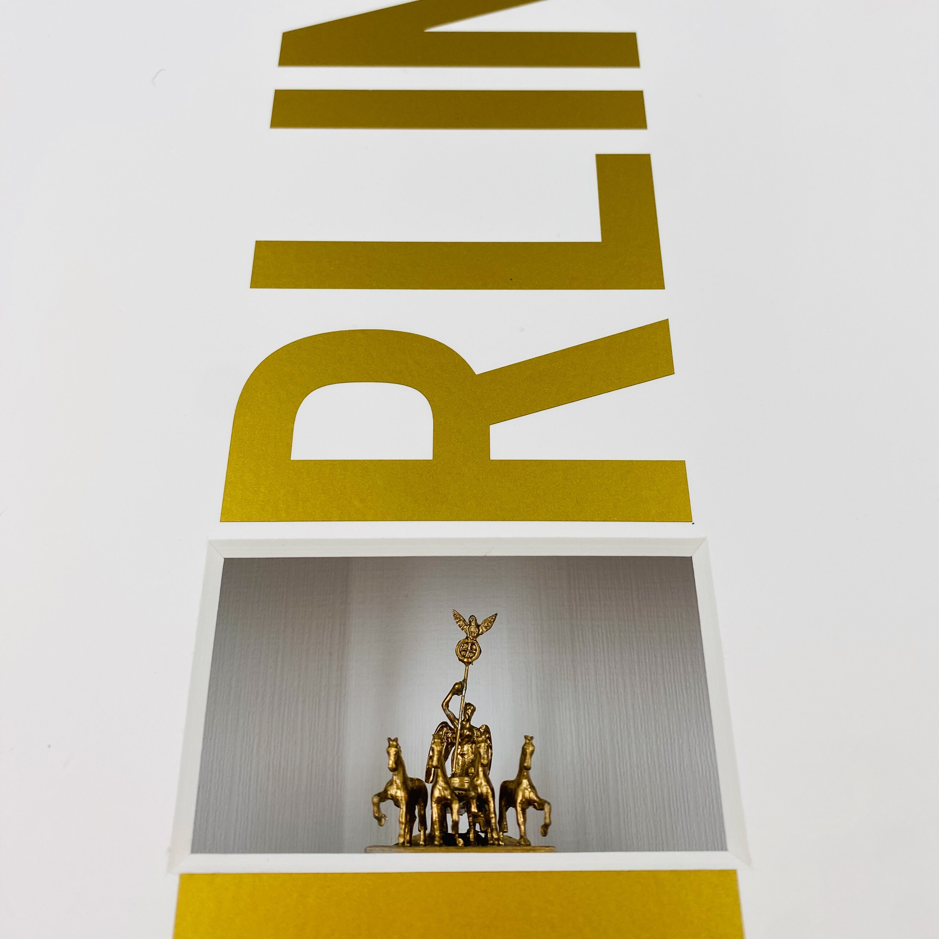 3D picture: "Berlin, Brandenburg Gate, the Quadriga" by Ralf Birkelbach
