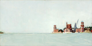 Bild "Kleiner Hafen von Venedig" (2008) (Unikat)
