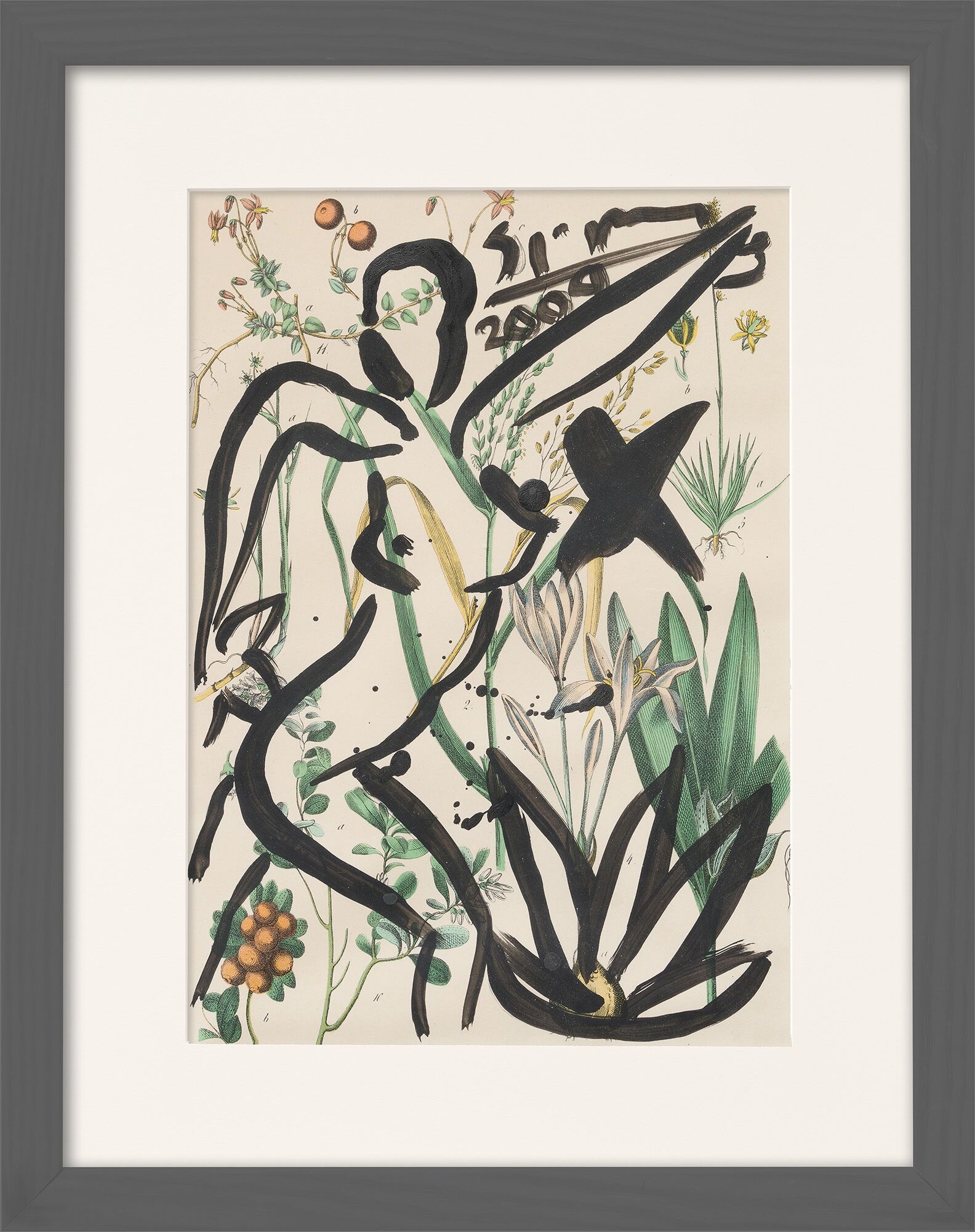 Bild "Songe-Vegetal 1" (2009) (Unikat) von Stefan Szczesny