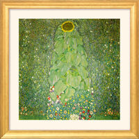 Bild "Die Sonnenblume" (1907), gerahmt