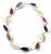 Amber necklace "Sea View"