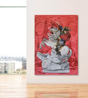 Tableau "Electric Empire" (2018) (Pièce unique).