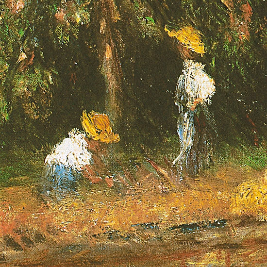 Tableau "Châtaignier en fleurs" (1881), sur châssis von Auguste Renoir
