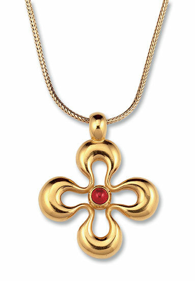 Necklace "Lucky Flower" by Christiane Wendt
