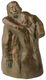 Socha "Loučení" (1940/41), bronz od Käthe Kollwitz