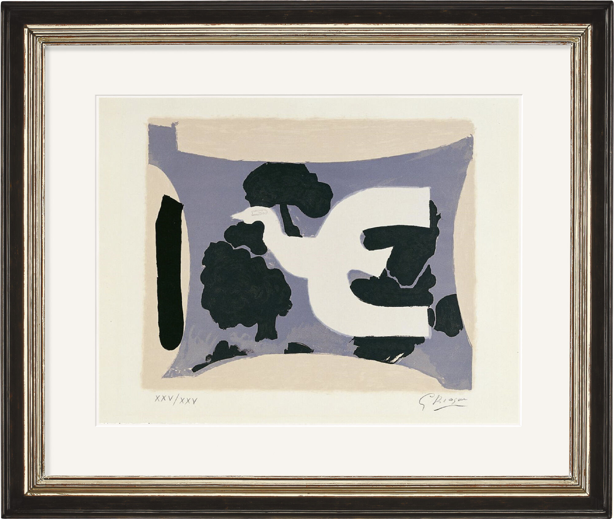 Tableau "L'atelier" (1961) von Georges Braque
