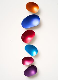Objects "Wall Installation (Coloured Lakes III)" (2026) (Unique piece) by Willi Siber