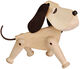 Houten figuur "Oscar de Hond" - Ontwerp Hans Bolling van ArchitectMade