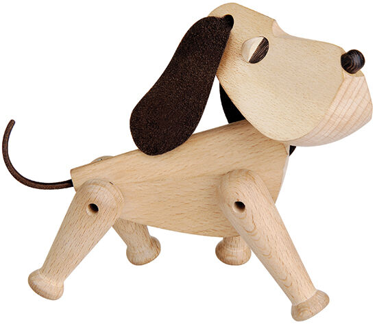 Wooden figure "Oscar the Dog" - Design Hans Bolling by ArchitectMade