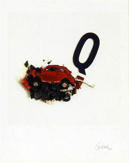 Picture "La lettera Q", unframed by César