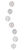 Stropní mobiliář "Snowflake Chain" - Design Louise Helmersen