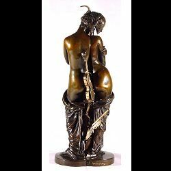 Sculpture "Promesse de Bonheur" (1993), bronze by Arman