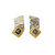 Stud earrings "Rubi"