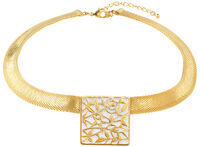 Collier "Blumen des Jugendstils" - nach Gustav Klimt