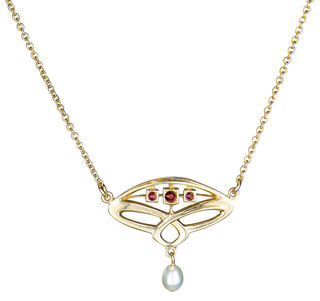 Collier "Gismonda" avec perle