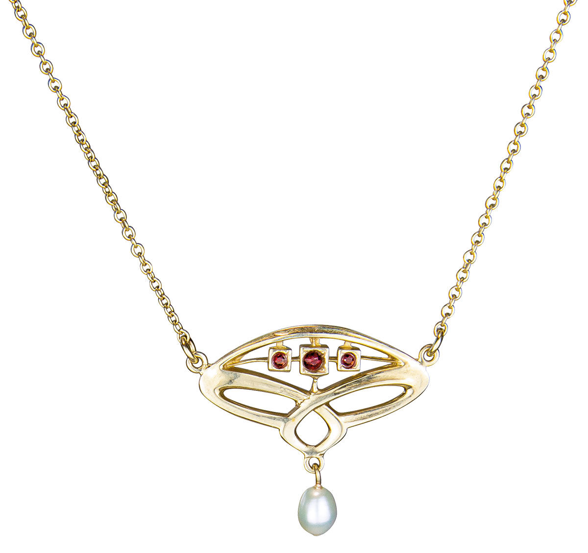Ketting "Gismonda" met parel