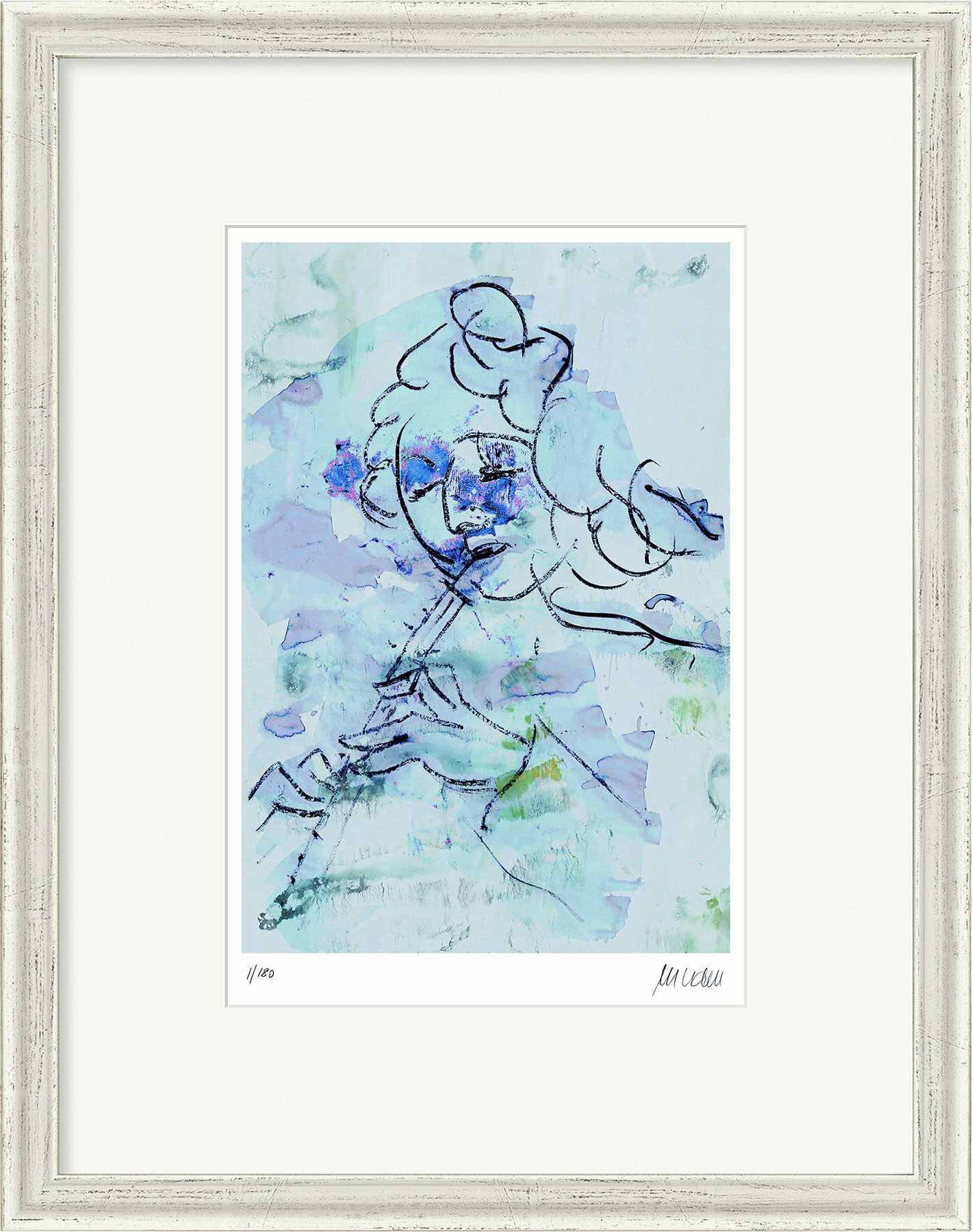 Picture "Concertino" (2017), framed by Armin Mueller-Stahl