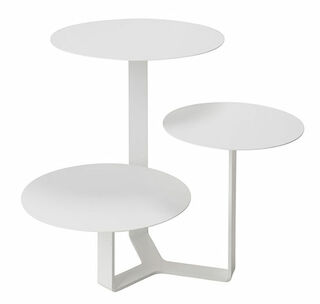 Side table "Triple", white version