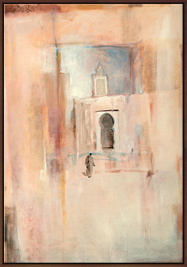 Bild "Erinnerungen an Tunis", gerahmt von Gerd Schmid-Villamor