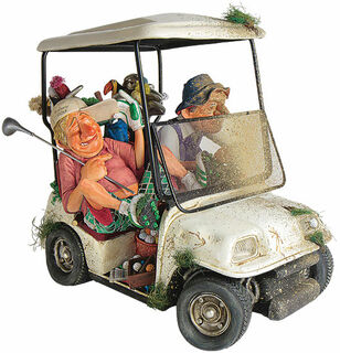 Caricature "Buggy Buddies", cast hand-painted
