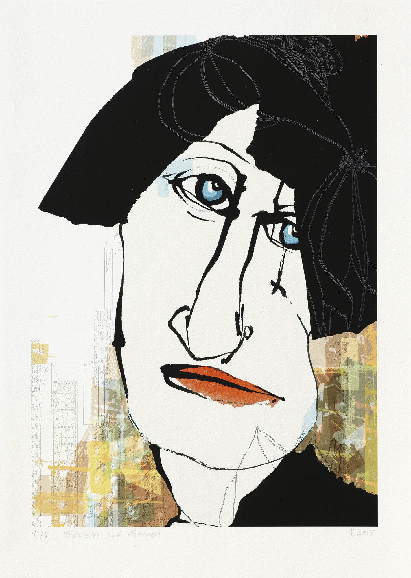 Picture "Lady Gone Astray" (2015) by Kadie Schmidt-Hackenberg