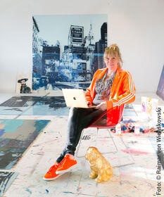 Porträt der Künstlerin Sandra Rauch
