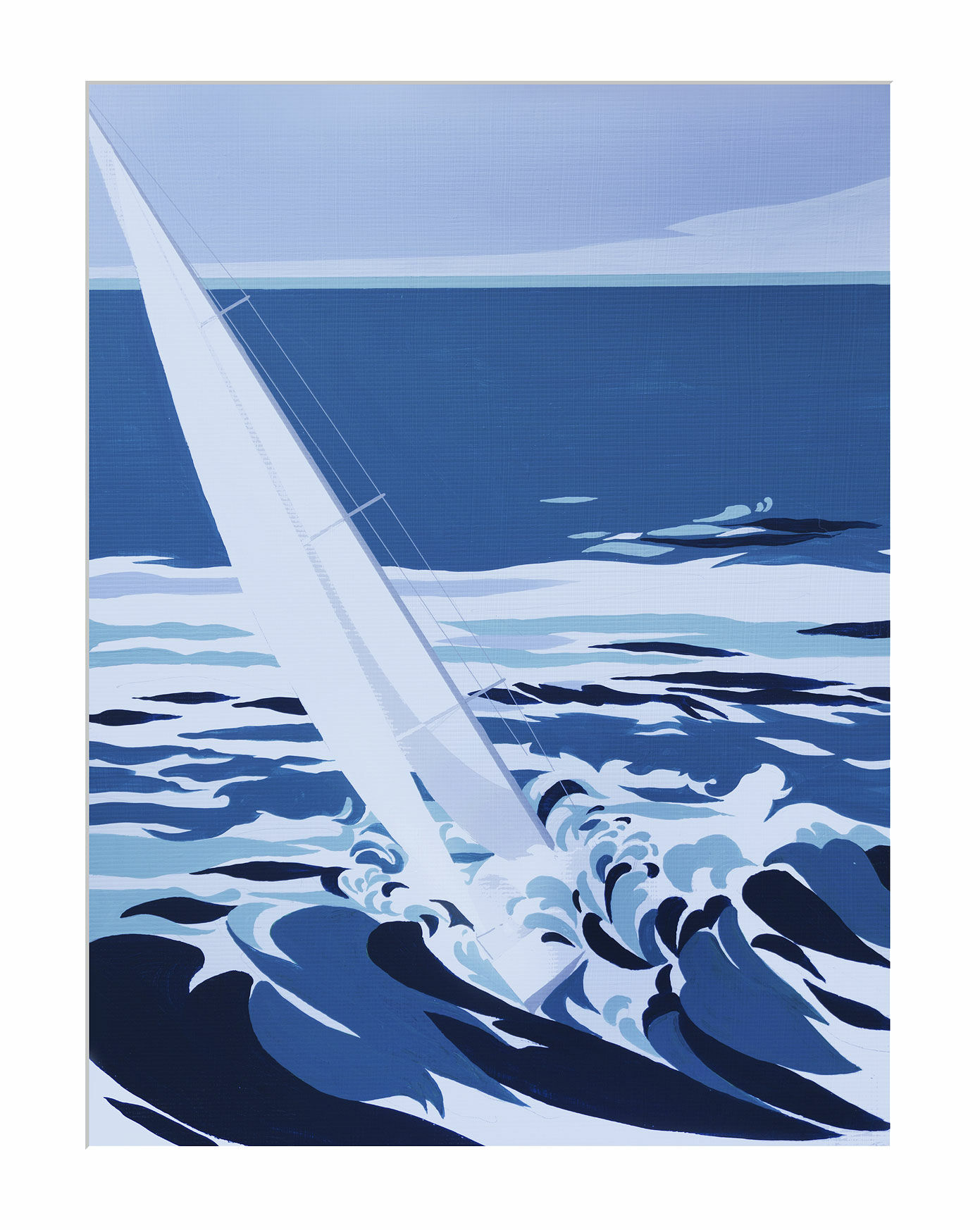 Picture "Sail I", unframed by Alf Bartels